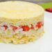 Салат с грибами и крабовыми палочками